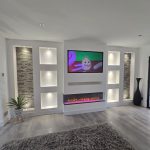 باکس کناف روی دیوار