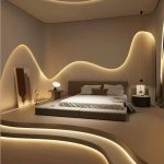 کناف پشت تخت خواب