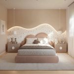 کناف پشت تخت خواب