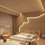 کناف پشت تخت خواب