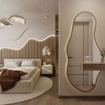 کناف پشت تخت خواب