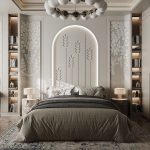 کناف پشت تخت خواب