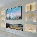 باکس کناف روی دیوار