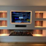 باکس کناف روی دیوار