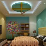 کناف سقف اتاق خواب کوچک