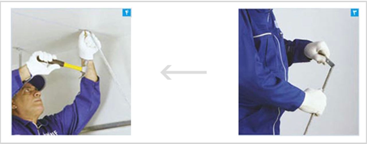 نصب کناف سقف