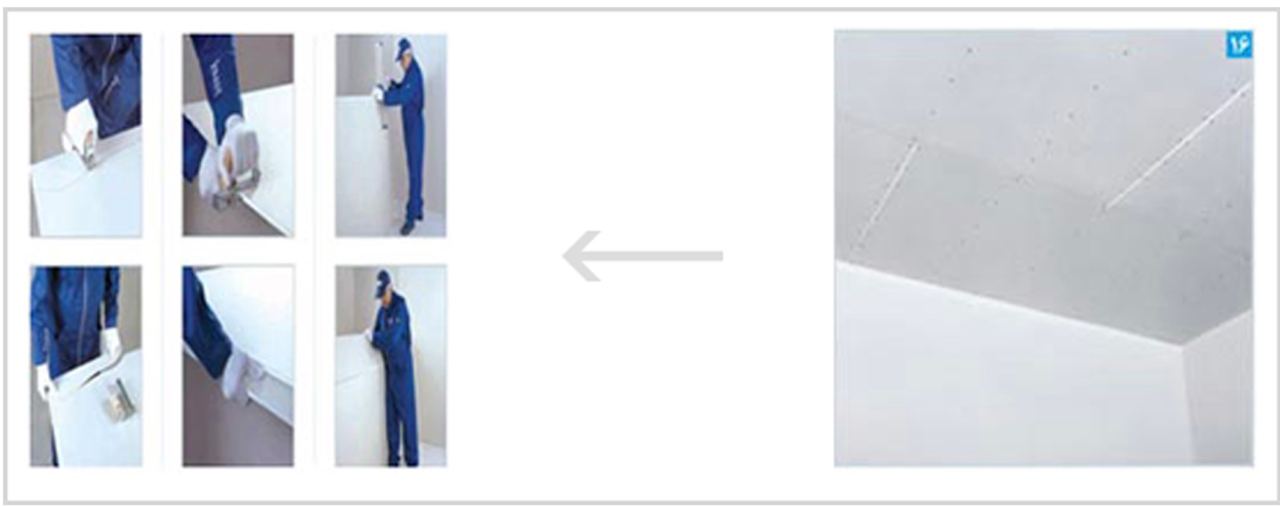 طریقه نصب کناف گچی