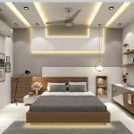 سقف اتاق خواب جوان