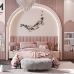 سقف اتاق خواب جوان