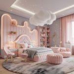 سقف اتاق خواب جوان