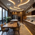 رنگ سقف کناف طلایی