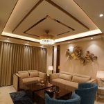 رنگ سقف کناف طلایی