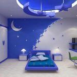 طرح کناف اتاق خواب پسرانه