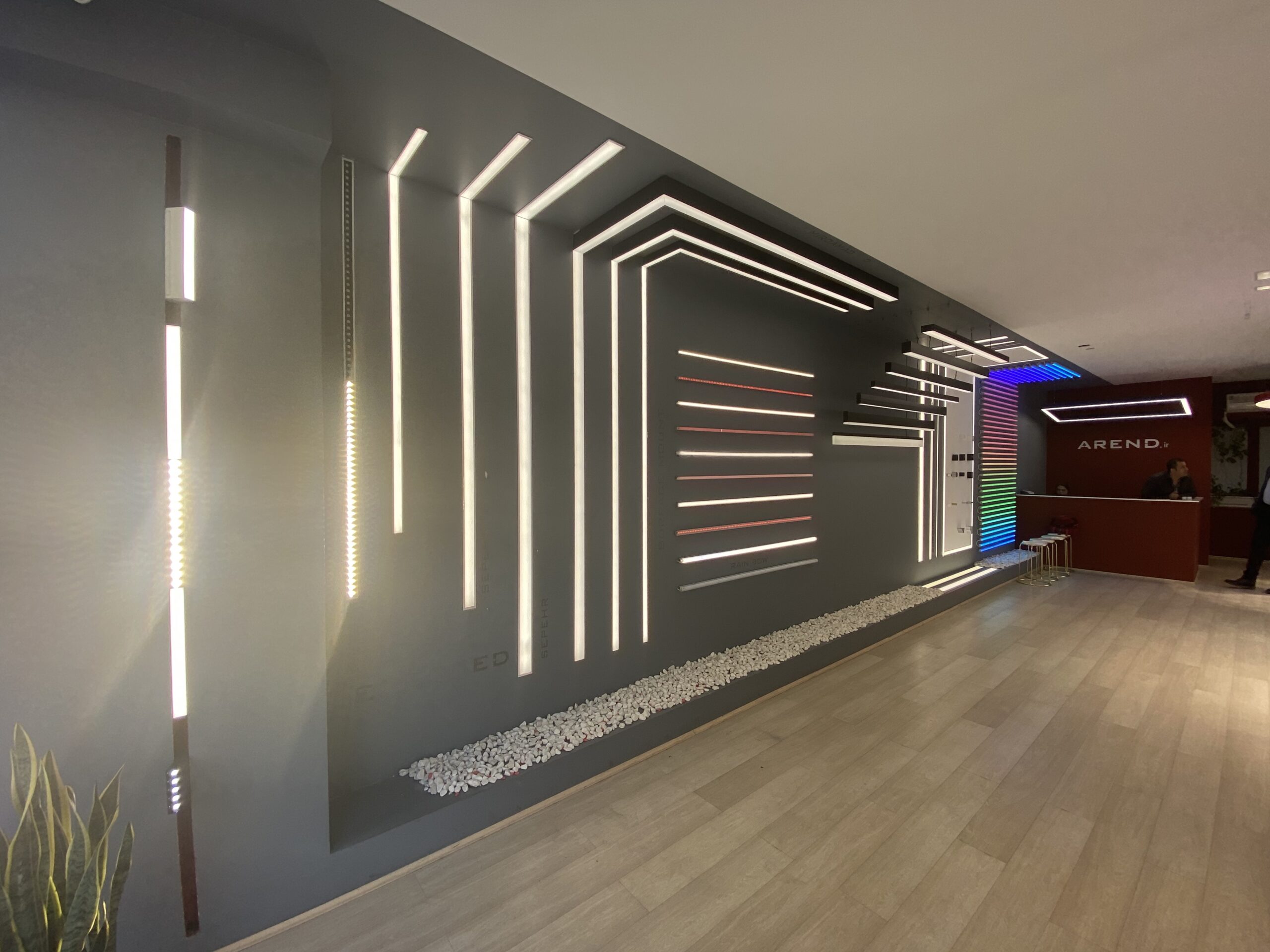 ابعاد لاین نوری کناف