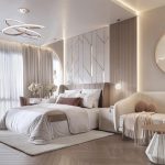 کناف اتاق خواب ساده