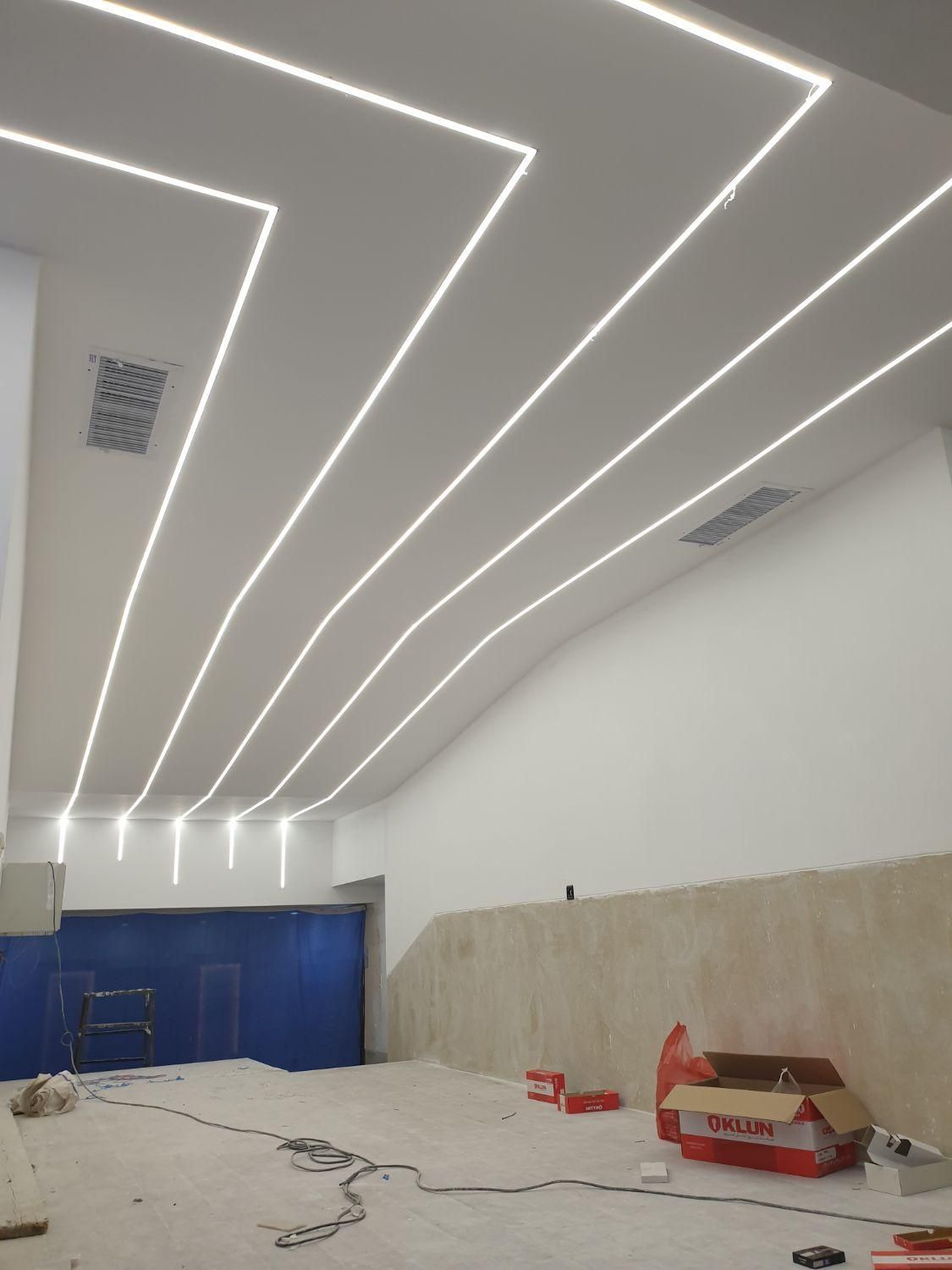 اجرای نور خطی در کناف