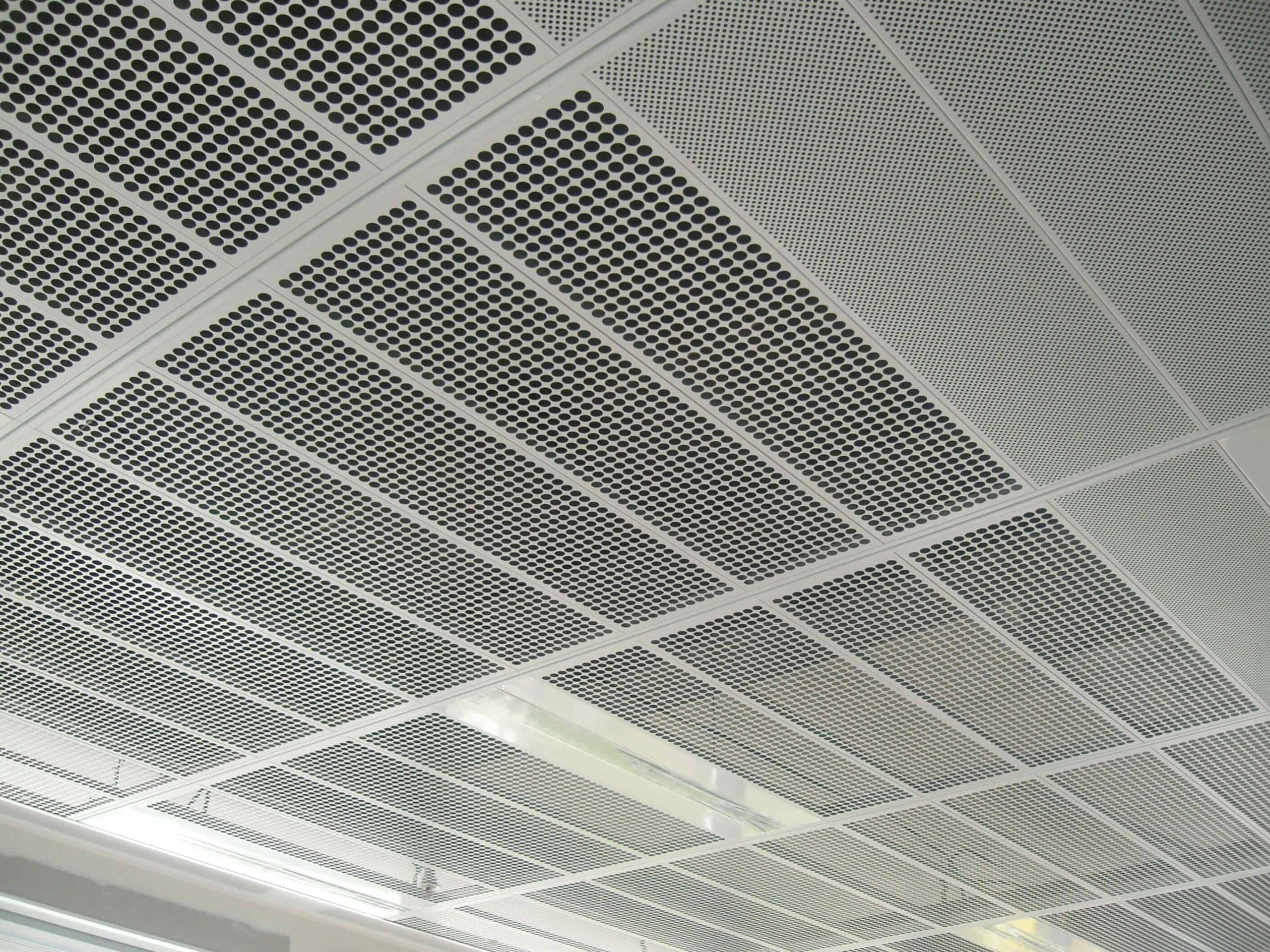 روش اجرای سقف کاذب مشبک