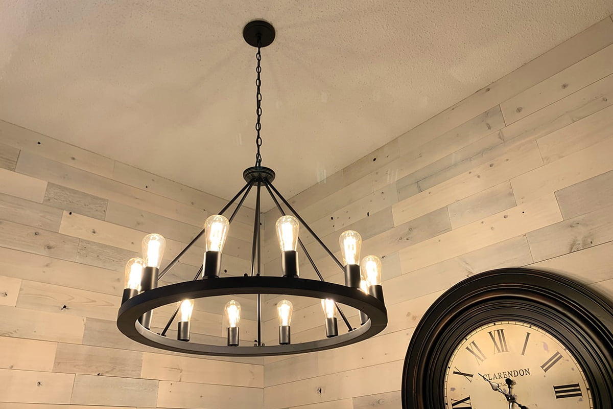 نحوه نصب لوستر در سقف کناف