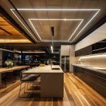 کناف خطی آشپزخانه