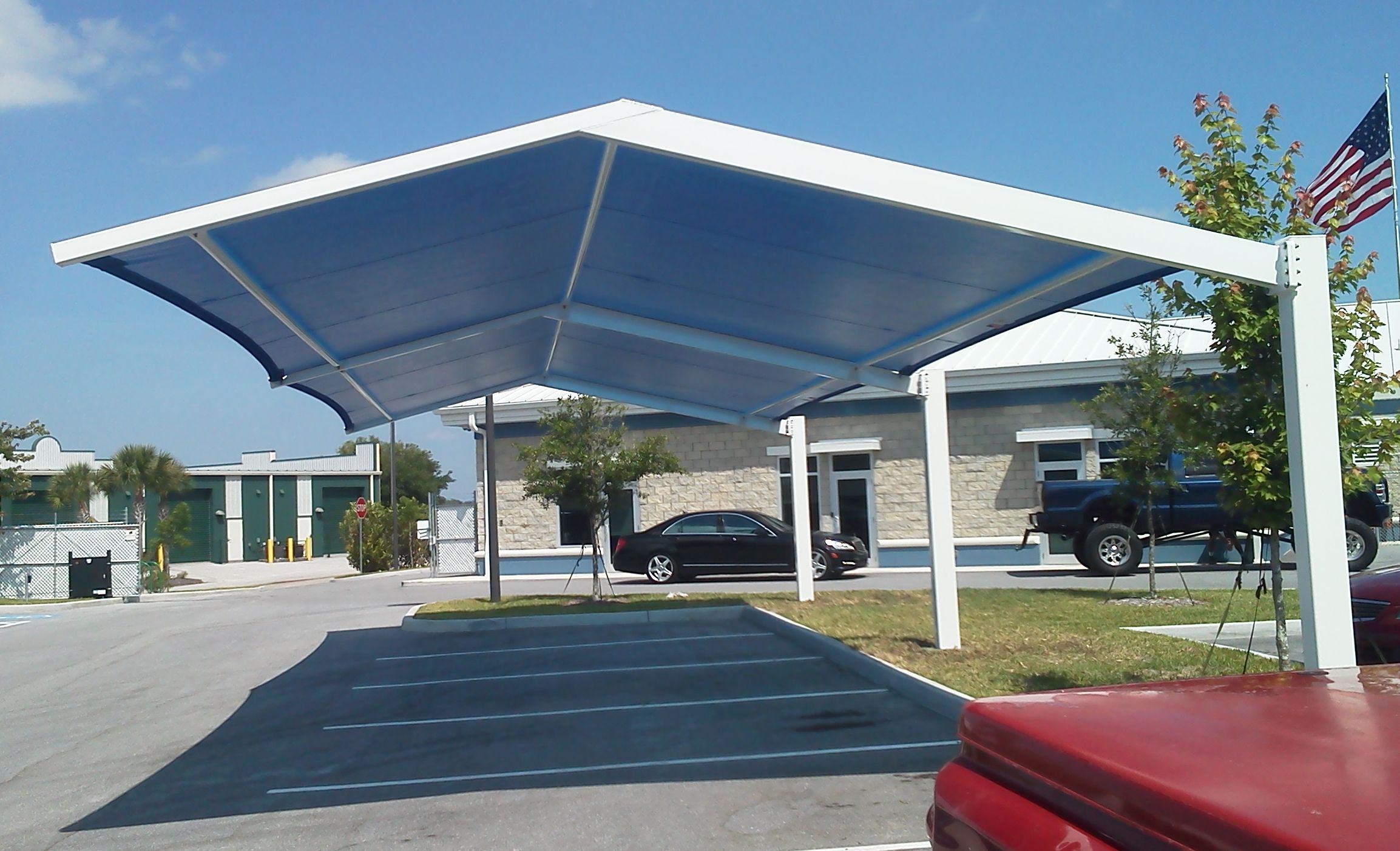 متریال سقف پارکینگ