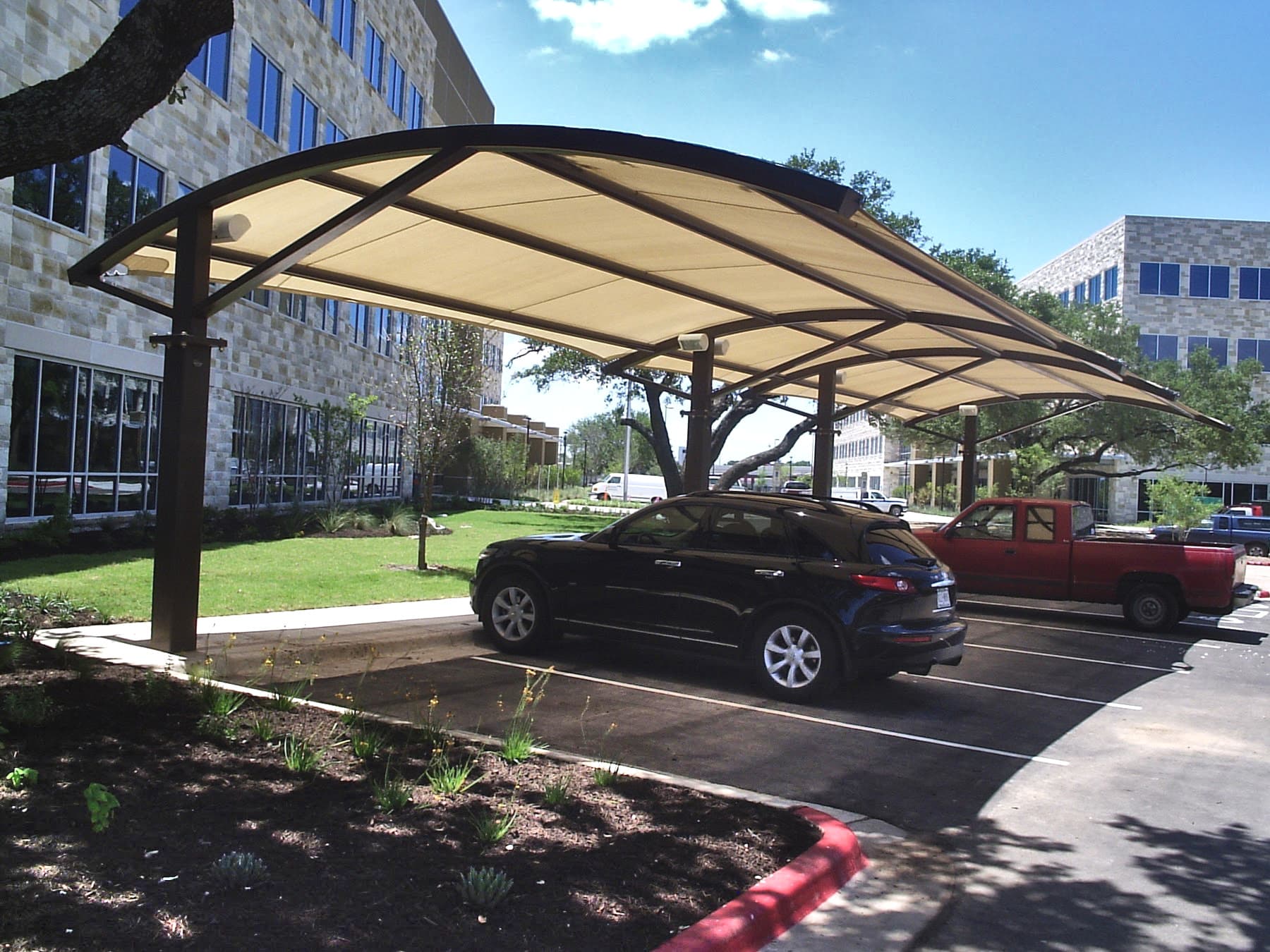 متریال سقف پارکینگ