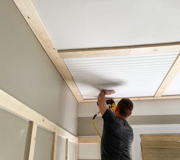 قیمت نصب پی وی سی سقف