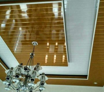 سقف پی وی سی طرح دار