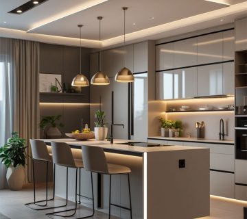 جدیدترین مدل سقف کاذب آشپزخانه