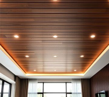 سقف پی وی سی طرح دار