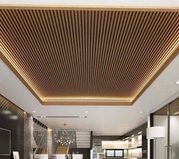 سقف طرح چوب