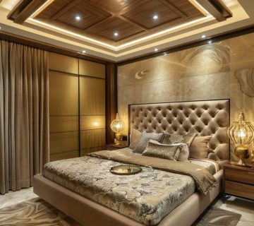 سقف کاذب با چوب