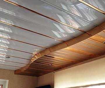 سقف کاذب پی وی سی پذیرایی