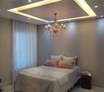 سقف کاذب اتاق خواب مدرن