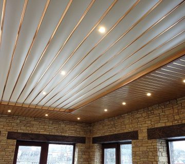 سقف کاذب پی وی سی طرح دار