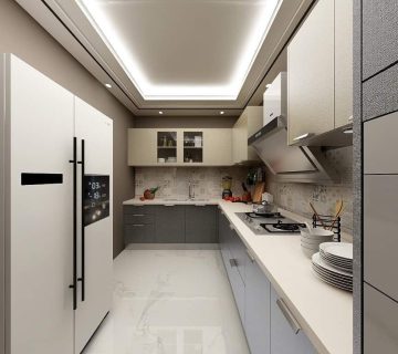 سقف آشپزخانه ساده و شیک