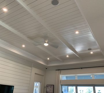 سقف پی وی سی ساده