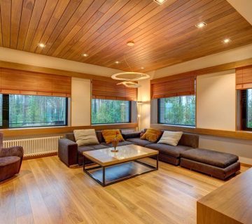 سقف کاذب چوبی قیمت