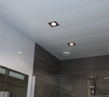 سقف کاذب طرح دار دستشویی