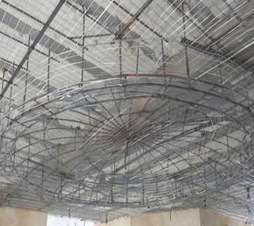 جزئیات اجرای سقف کاذب رابیتس