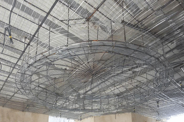 جزئیات اجرای سقف کاذب رابیتس