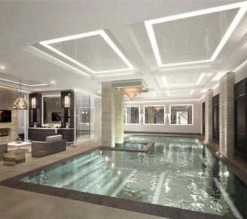 سقف کاذب استخر سرپوشیده