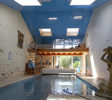 سقف استخر خانگی